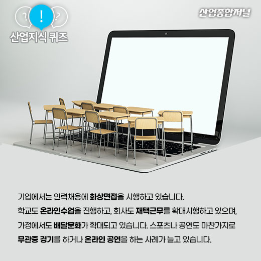 [산업지식퀴즈]코로나19로 인한 봉쇄, 격리조치 이후의 경제 변화상은? - 산업종합저널 동향