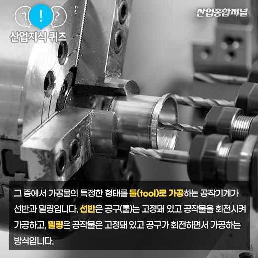[산업지식퀴즈]머시닝센터 툴 자동화 장치는? - 산업종합저널 동향