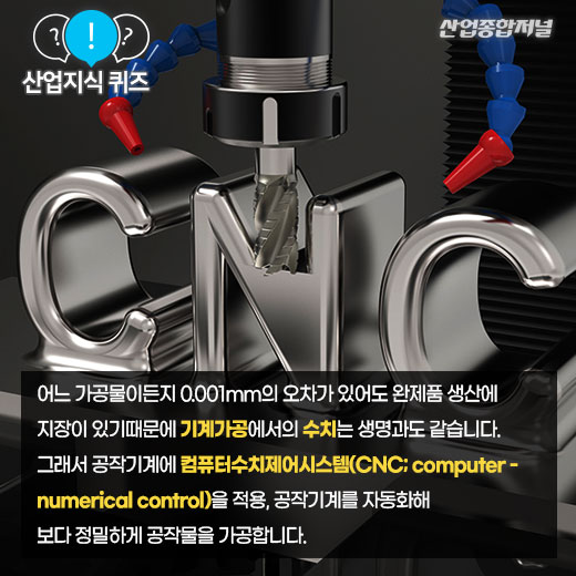 [산업지식퀴즈]머시닝센터 툴 자동화 장치는? - 산업종합저널 동향