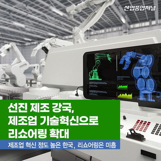 [카드뉴스] 선진 제조 강국, 제조업 기술혁신으로 리쇼어링 확대 - 산업종합저널 동향