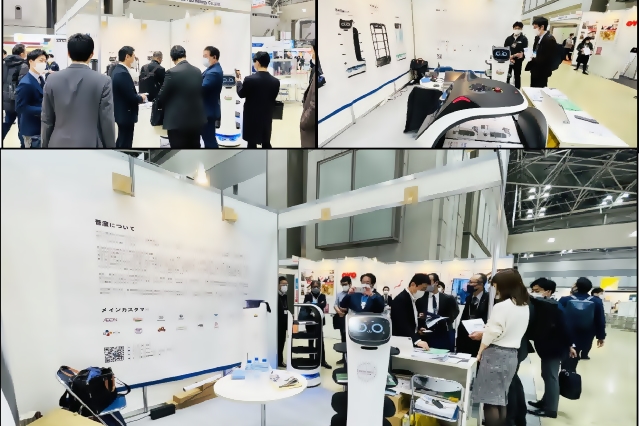 일본 HCJ 박람회 등장한 최신형 배송 로봇·소독 로봇 - 산업종합저널 로봇