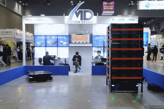 [움짤뉴스] “1톤 화물 옮기기, 거뜬해요” - 산업종합저널 전시회