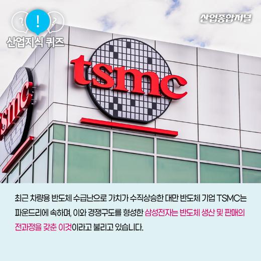 [산업지식퀴즈] 반도체를 종합적으로 다루는 기업을 이르는 말은? - 산업종합저널 동향