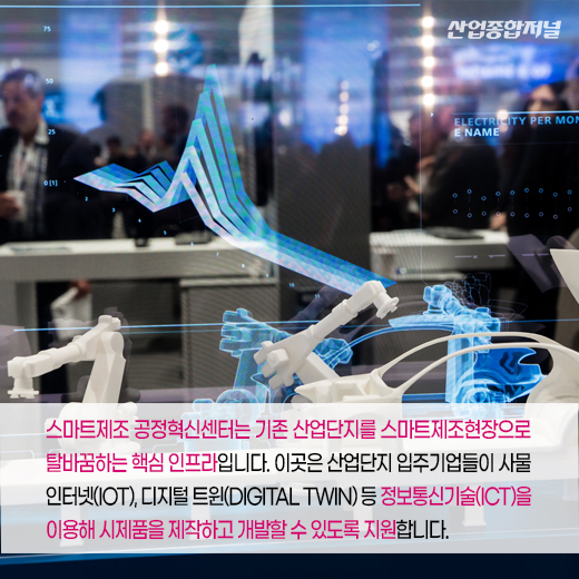 [카드뉴스] 스마트제조 공정혁신센터, 산업단지 제조기업 돕는다 - 산업종합저널 동향