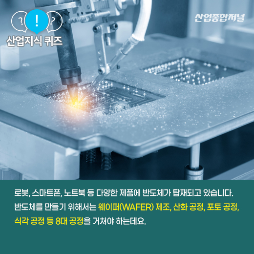 [산업지식퀴즈] 반도체 포토 공정에 쓰이는 광원은? - 산업종합저널 전자