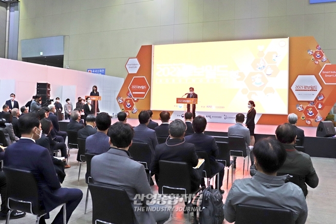 김부겸 국무총리, 로보월드2021에서 “로봇기업이 4차 산업시대 선도하도록 최선을 다해 돕겠다” - 산업종합저널 전시회