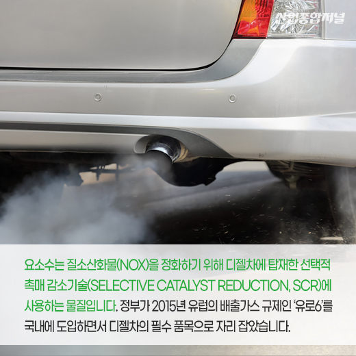 [카드뉴스] 요소수 품귀 사태···‘요소수’ 그게 뭔데? - 산업종합저널 동향