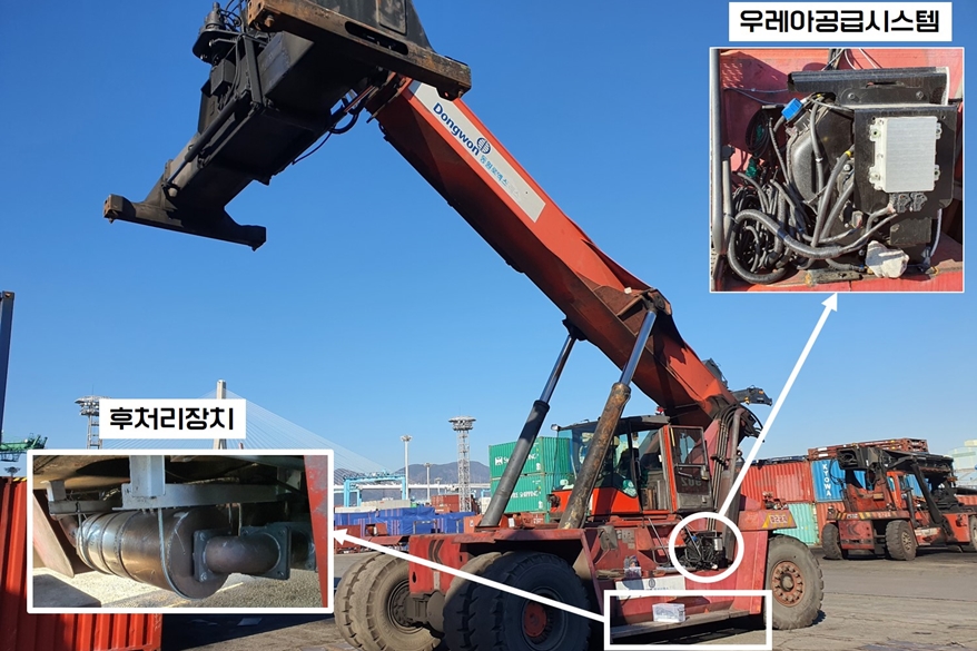 항만하역장비에서 발생하는 미세먼지 잡아낸다 - 산업종합저널 기계