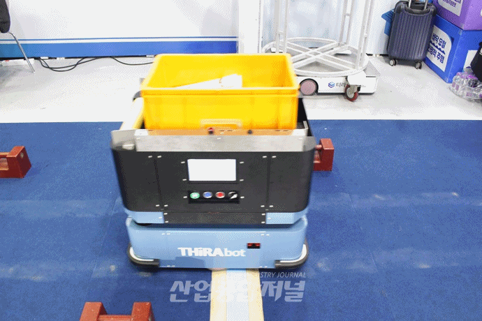 [xEV 트렌드 코리아 2022] 자동화 로봇, “잠시만 지나갈게요” - 산업종합저널 전시회