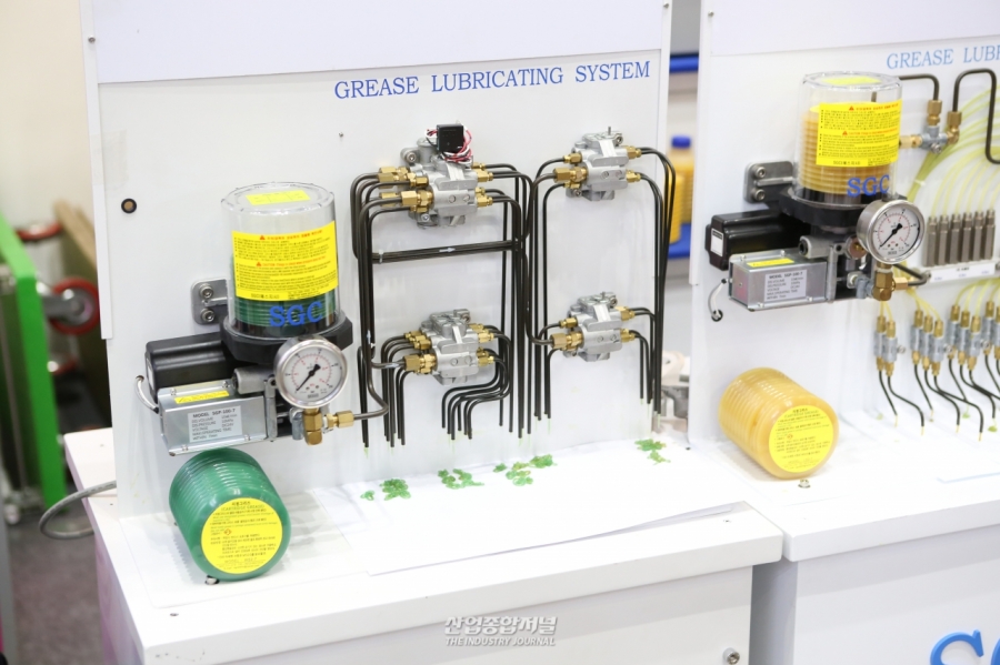 [SIMTOS 2022] 미세한 그리스(Grease)양 조절하는 ‘윤활펌프’ - 산업종합저널 전시회