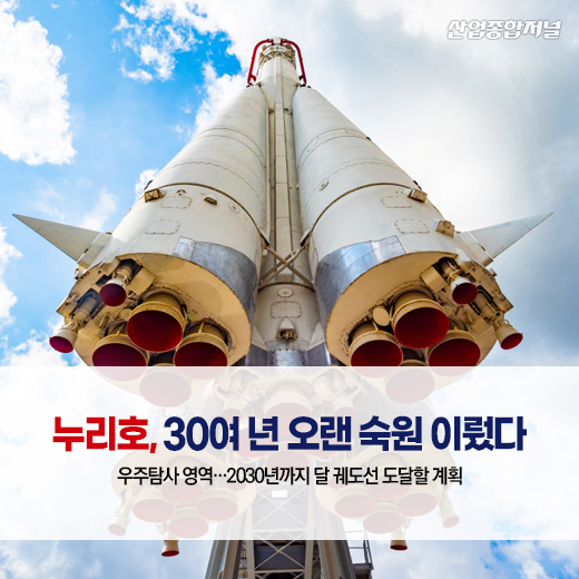 [카드뉴스] 누리호, 30여 년 오랜 숙원 이뤘다 - 산업종합저널 정책