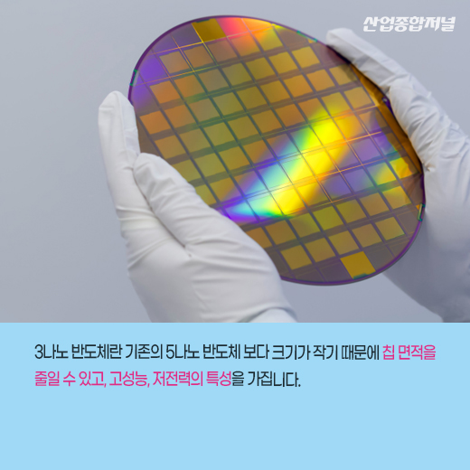 [카드뉴스] 韓 시스템 반도체 강대국 도약할까…3나노 반도체 양산 시작 - 산업종합저널 부품