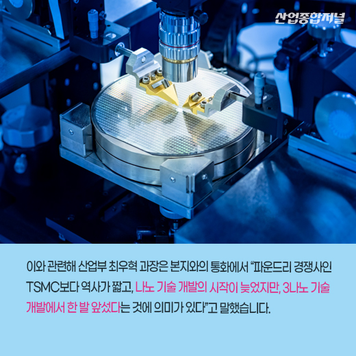 [카드뉴스] 韓 시스템 반도체 강대국 도약할까…3나노 반도체 양산 시작 - 산업종합저널 부품