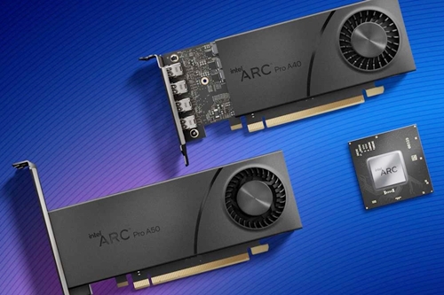 인텔, 아크 프로 GPU 제품 공개 - 산업종합저널 전자
