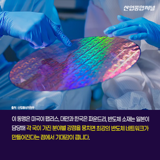 [카드뉴스] 한국, 반도체 칩4 동맹 두고 美·中 외줄타기 - 산업종합저널 정책