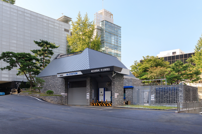 서울시, 사대문 내 서소문청사 수소충전소 오늘부터 시범운영 - 산업종합저널 에너지