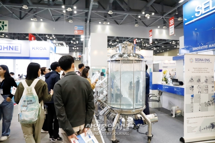 [ICPI WEEK]회전축 필요 없는 ‘자력 교반기’, 제약·식품업계 선호도 높아 - 산업종합저널 전시회