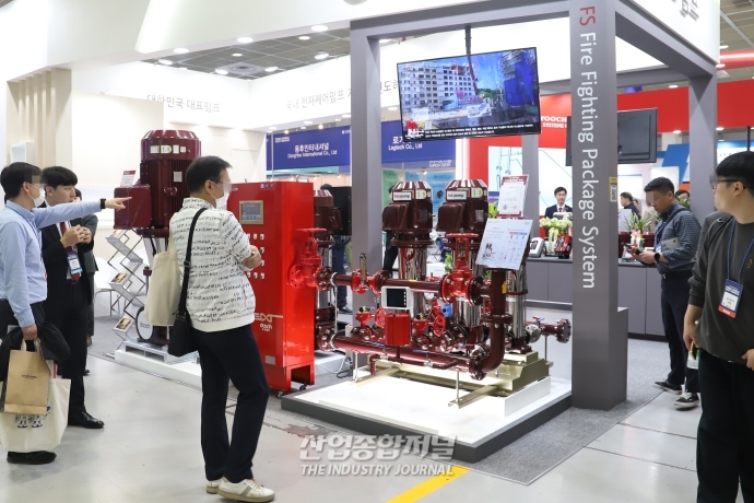 [기계설비전]누워있던 소방펌프 세워 에너지 효율, 공간 활용↑ - 산업종합저널 기계