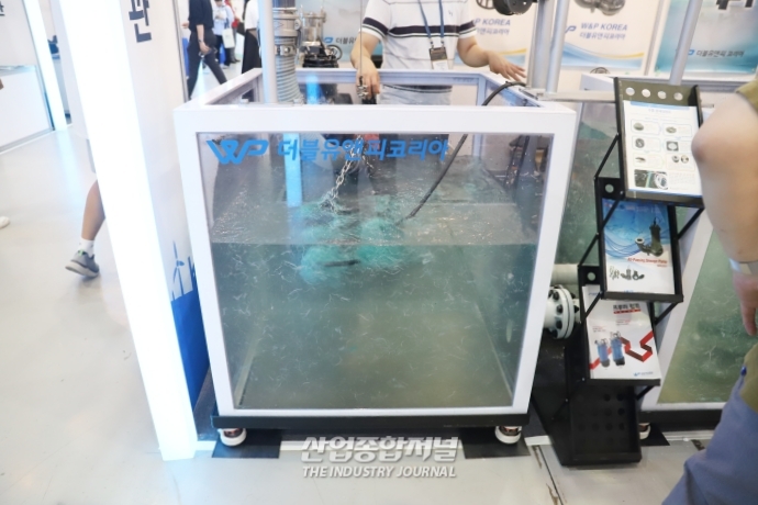[ENVEX 2023]하수도 펌프 이물질? "갈아버리면 돼죠" - 산업종합저널 전시회
