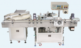 측면 전주용 라벨 부착기 (Auto-labeling machine for round side)