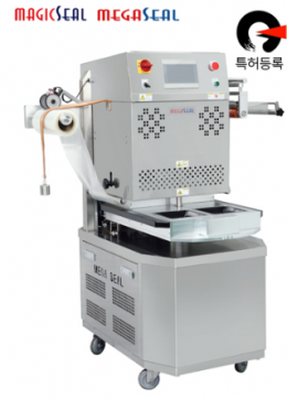 진공 스킨팩 포장기 / 로터리 스킨 용기 포장기 VSP-SP500