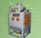 Cabinet type sanding machine Manual type Air Blast M/C