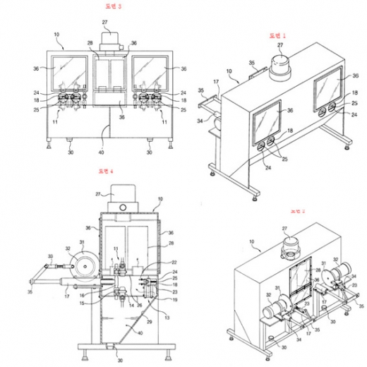 <특허정보> 샌딩머신, 내부 집진기 채용으로 작업환경 개선