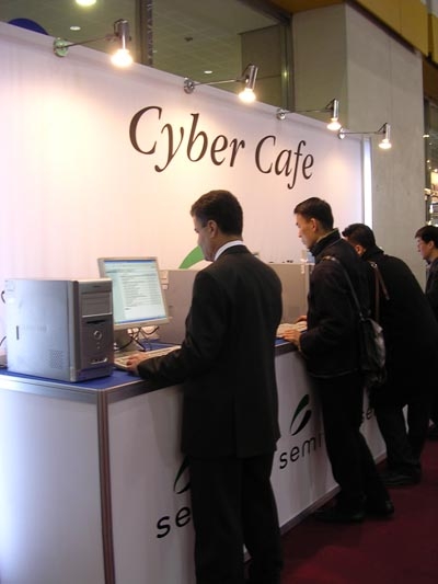 [세미콘코리아2005] 필요한 정보를 즉석에서 손쉽게 찾아보세요