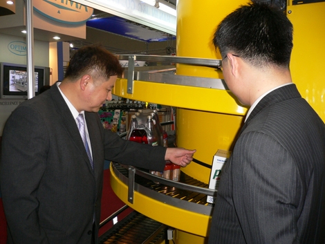 [코리아팩]한진제이앤시, 높이 편차 해소한 운송엘리베이터 선보여