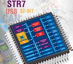 ST, ARM 기반 STR710F 마이크로컨트롤러