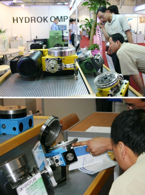 독일제 고성능 유압부품 출품한 진성무역