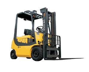 동급 최강의 SBF 신형 전동 지게차, (주)수성