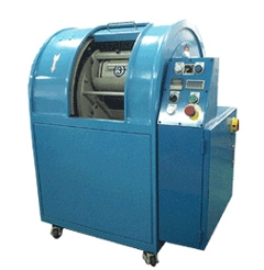 (주)디씨엠의 원심 연마기, 원심력 이용한 고속 연마