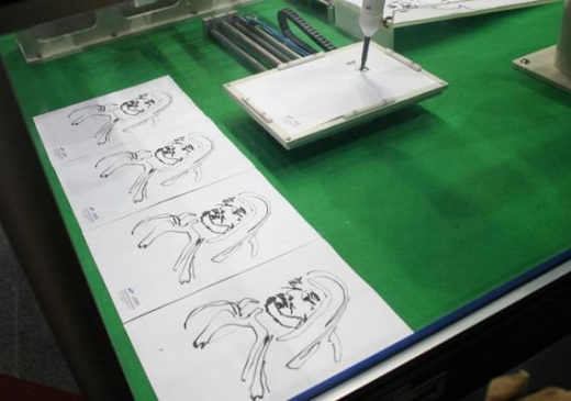 [aimex 2006]로봇이 그리는 '달마도'는 어떤 모습일까