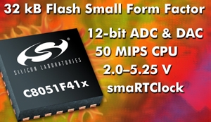 실리콘 래버러토리스, 저전력 MCU 신제품 발표