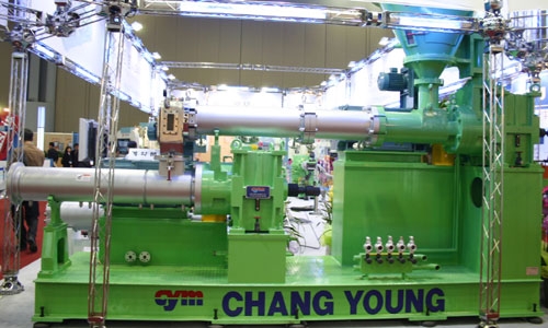 (주)창영기계, 유성 롤러 압출기