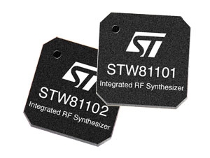 STM, 통합 RF 신시사이저 출시
