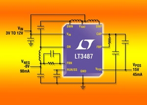 리니어, CCD 바이어스용 듀얼채널 DC/DC 컨버터 개발
