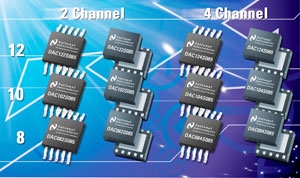 내셔널 세미컨덕터, 초저전력 DAC 제품군 출시
