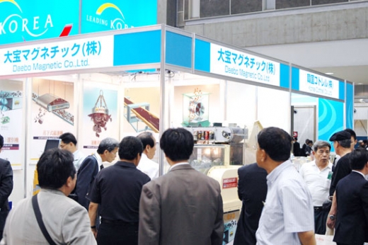 국산 환경설비, 일본 환경전에서 인기몰이