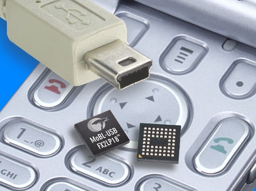 싸이프레스, 휴대폰용 고속 USB 컨트롤러 출시