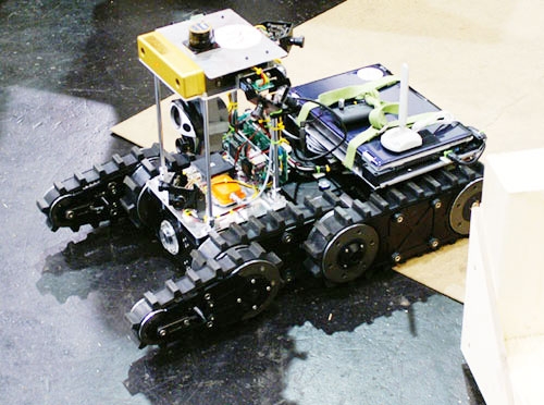 재난현장 달리는 지능형 로봇