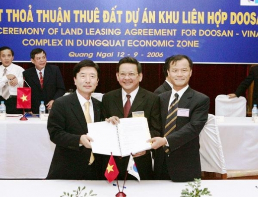두산중공업, 베트남 현지 대규모 생산공장 건설 추진