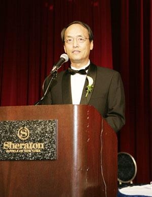 삼성전자 오동진 사장, 美서 ‘자랑스런 경영인상’ 수상  