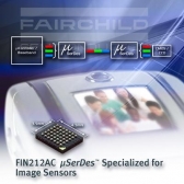 페어차일드, 카메라 탑재형 휴대용 전자기기를 위한 시리얼라이저/디시리얼라이저 출시