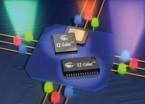 싸이프레스, 고휘도 LED 인텔리전트 조명 디자인 EZ-Color™ 컨트롤러 제품군 출시