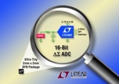 리니어 테크놀로지, 저잡음 초소형 16비트 델타 시그마 ADC 개발