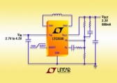 리니어 테크놀로지, 800mA 싱크로너스 벅 부스트 DC/DC 컨버터 출시