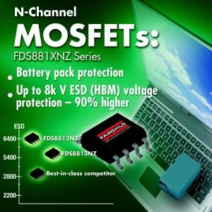 페어차일드반도체, N-채널 MOSFET 발표