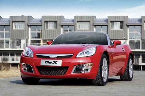 GM 대우, 후륜구동 ‘G2X 로드스터’ 출시